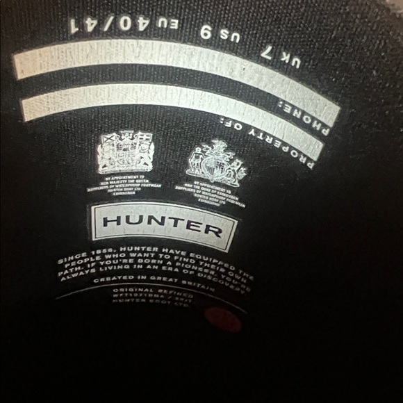 Hunter Rain Boots - Picture 10 of 11